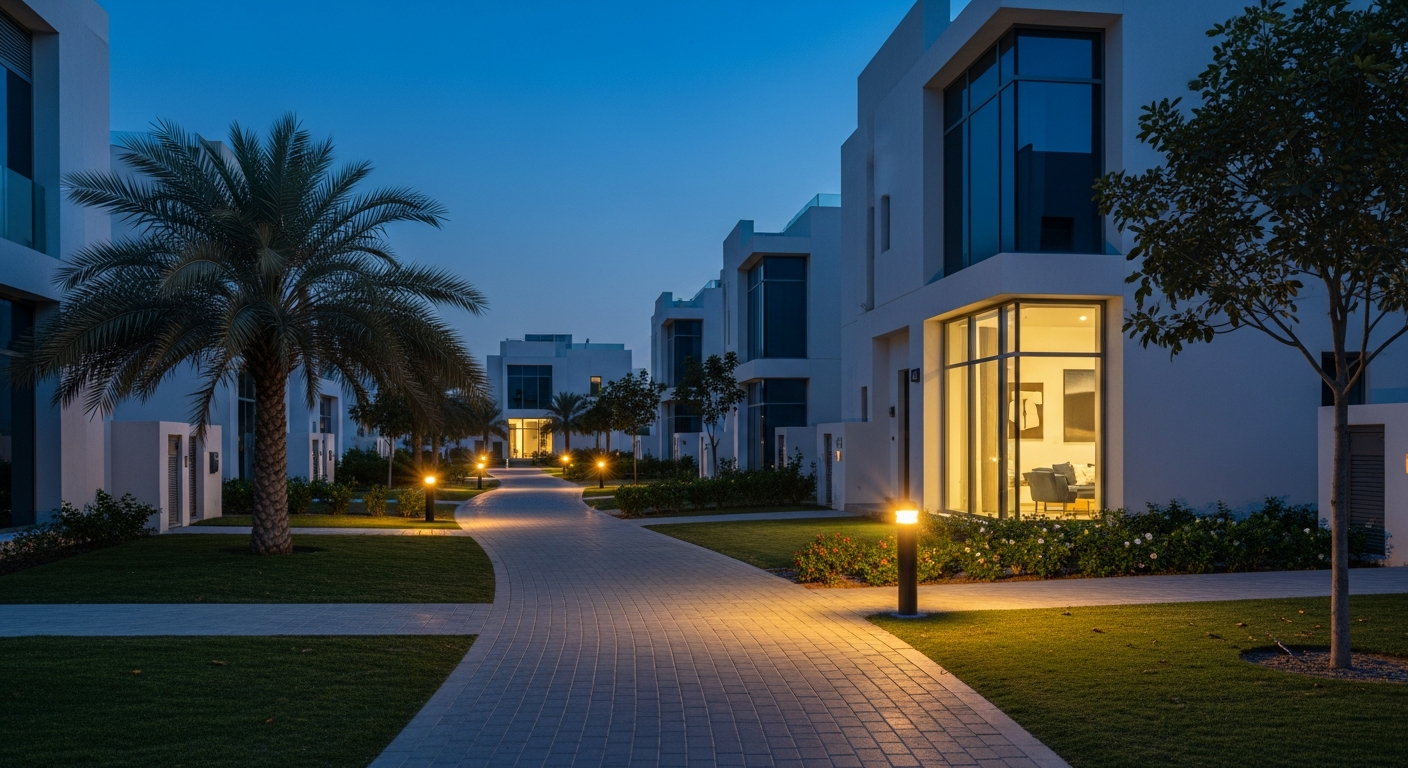 Dubai Investments Park (DIP), a residential community in Dubai near Reel Cinemas Jebel Ali Recreation Club