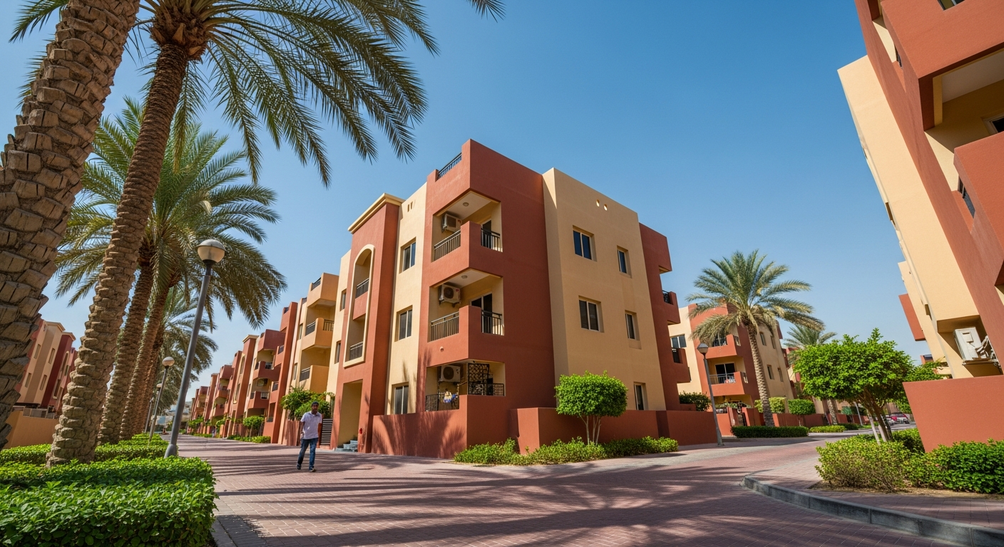 International City, a residential community in Dubai near Dubai English Speaking College