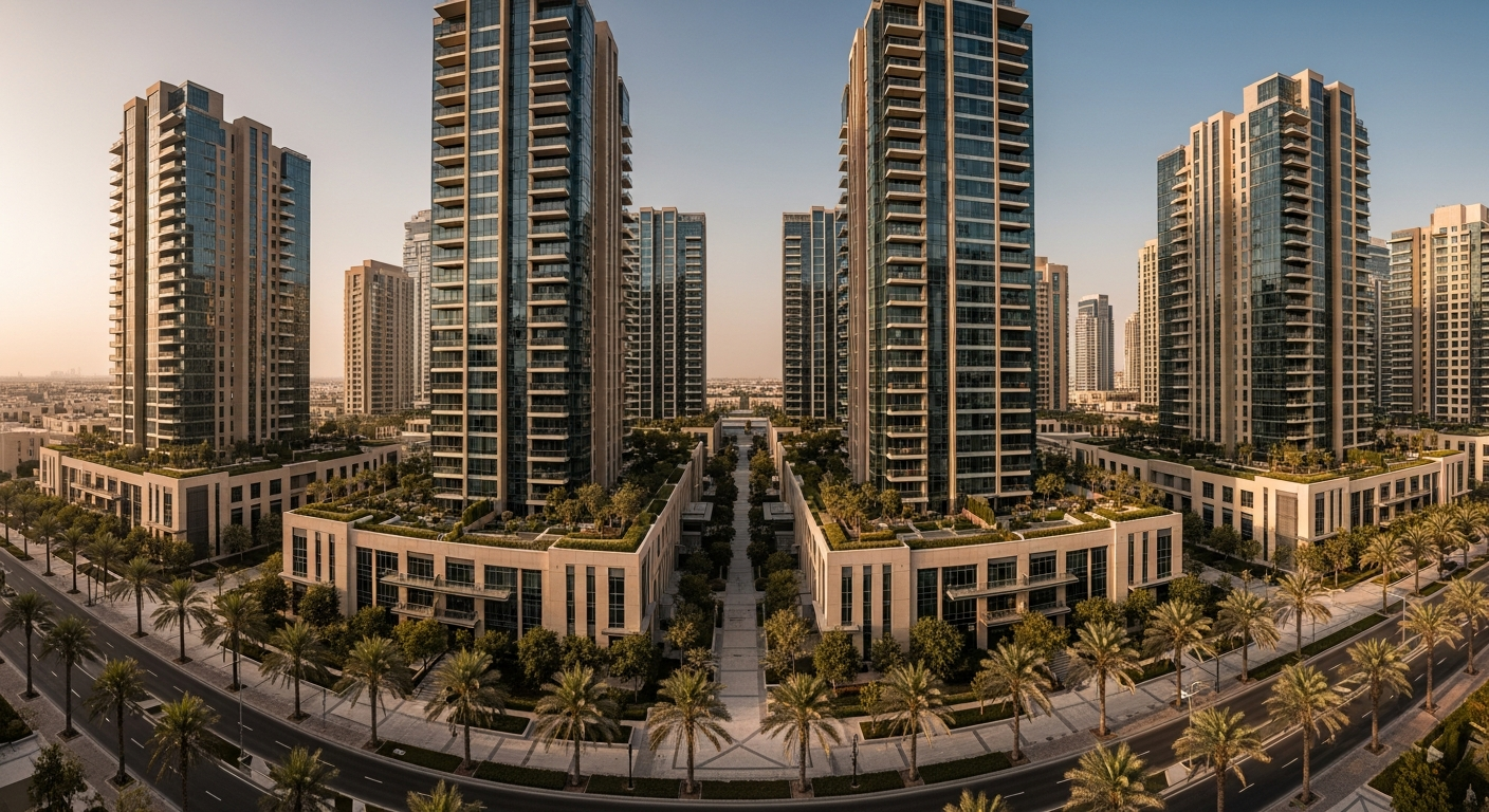 Downtown Dubai, a residential community in Dubai near Safa Park