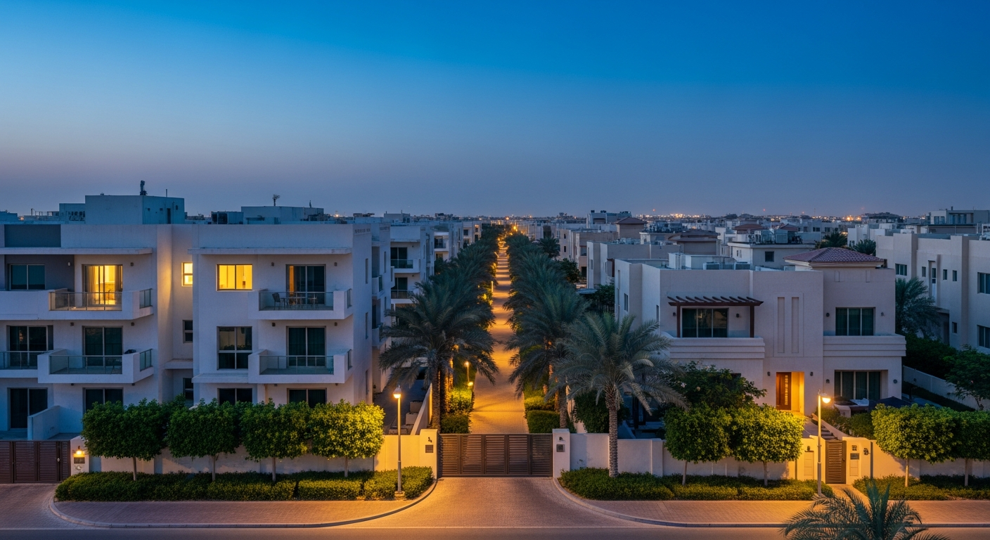 Al Garhoud, a residential community in Dubai near VOX Cinemas Dubai Festival City