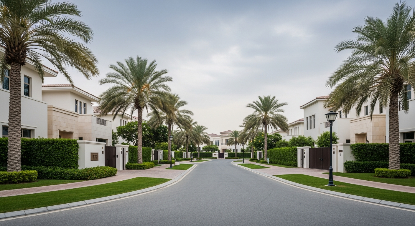 Nad Al Sheba, a residential community in Dubai near North London Collegiate School Dubai