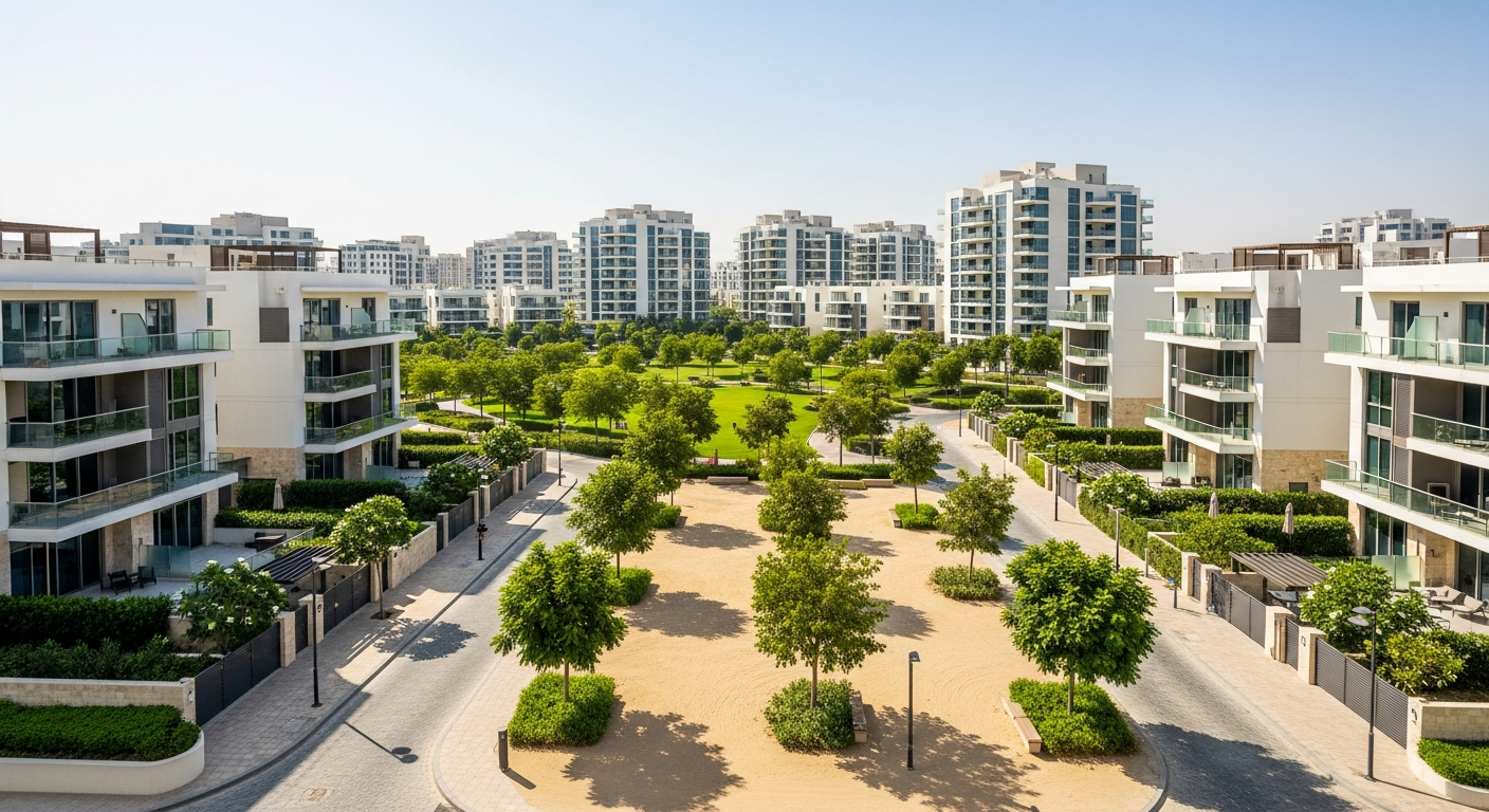 Sobha Hartland, a residential community in Dubai near North London Collegiate School Dubai