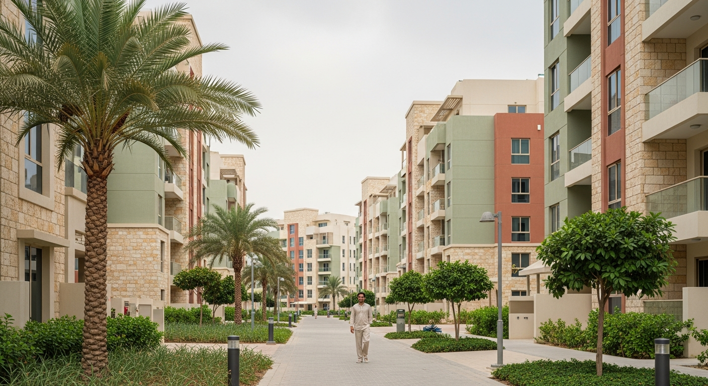 Liwan, a residential community in Dubai near GEMS Wellington Academy Silicon Oasis