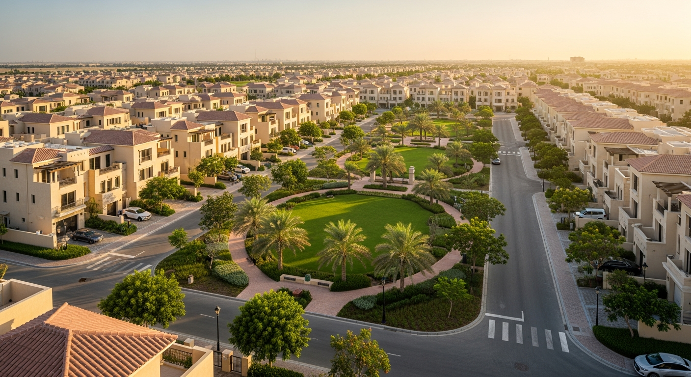 Villanova, a residential community in Dubai near GEMS FirstPoint School The Villa
