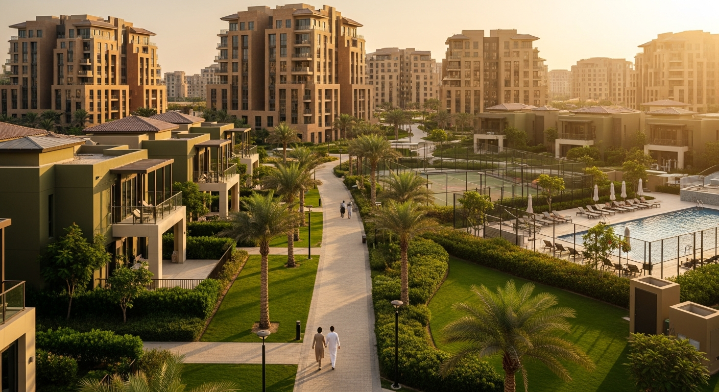 Dubai Sports City, a residential community in Dubai near Victory Heights Primary School Sports City
