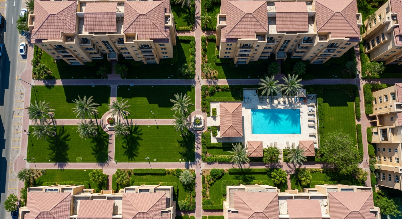 Discovery Gardens, a residential community in Dubai near The Winchester School Jebel Ali