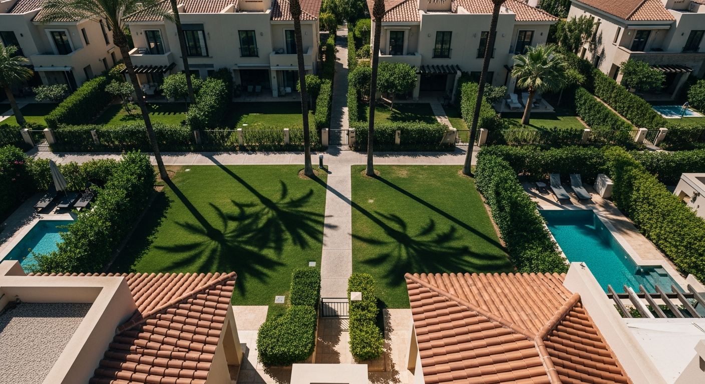 Green Community East, a residential community in Dubai near Green Community Park