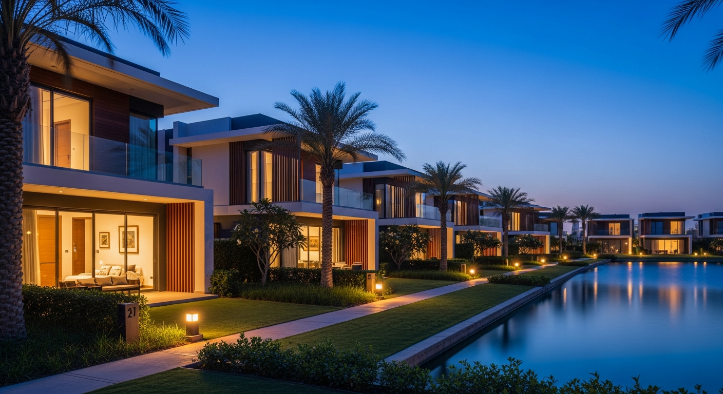 Tilal Al Ghaf, a residential community in Dubai near Al Ghaf Private School