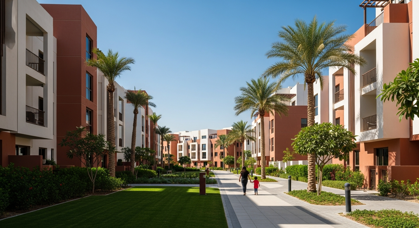 Muhaisnah, a residential community in Dubai near Al Maaref American School