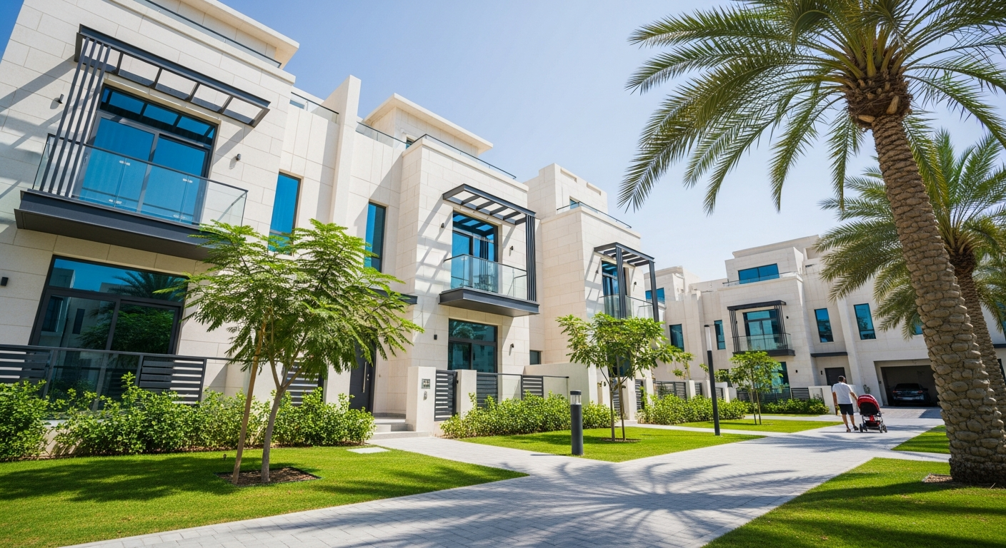 Al Furjan, a residential community in Dubai near Al Nibras International Private School