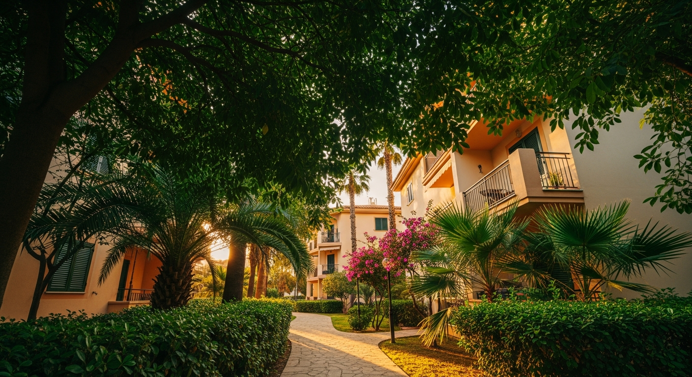 The Gardens, a residential community in Dubai near Al Nibras International Private School