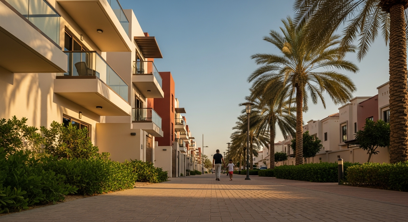 Al Jafiliya, a residential community in Dubai near Al Rashid Al Saleh Private School