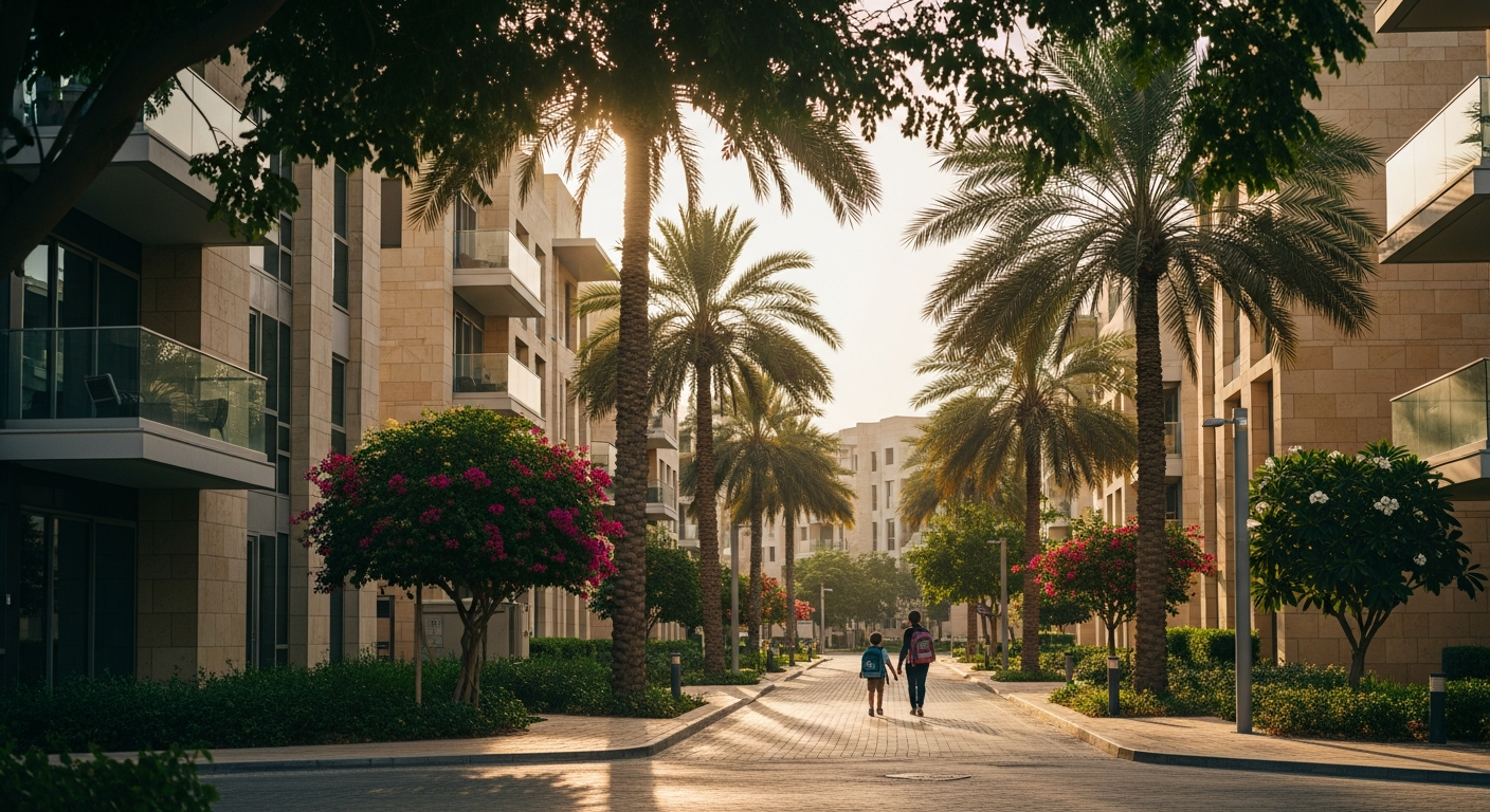 Oud Metha, a residential community in Dubai near Al Rashid Al Saleh Private School