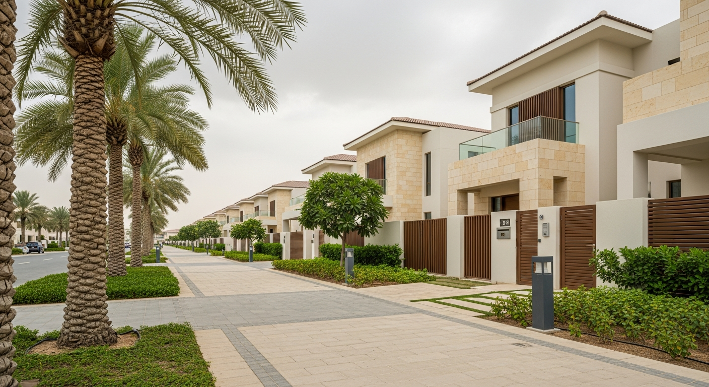 Spacious family residential neighborhood located near Arab Unity School in Al Mizhar Dubai