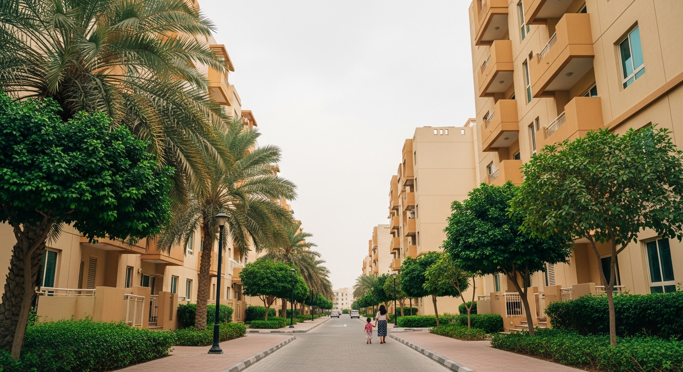 Muhaisnah, a residential community in Dubai near Arab Unity School