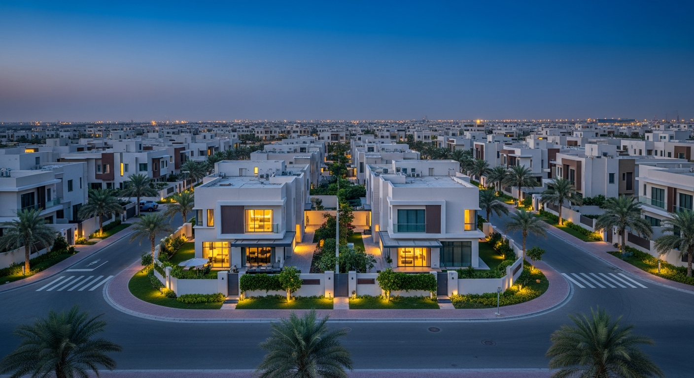 Al Barsha South, a residential community in Dubai near Australian International School Dubai