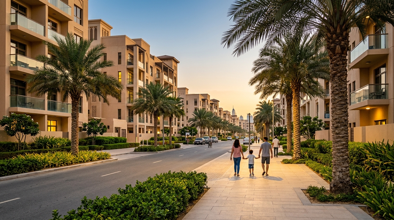 Al Qusais 1, a residential community in Dubai near Dubai Scholars Private School