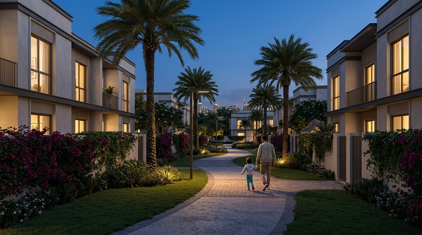 Green Community, Dubai Investment Park 1, a residential community in Dubai near Dove Green Private School