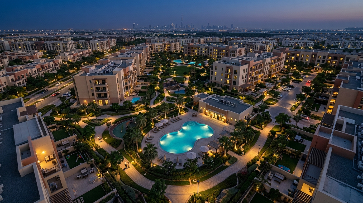 The Palisades, a residential community in Dubai near Dove Green Private School