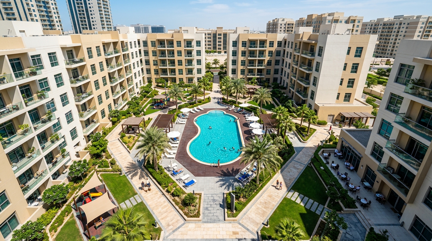 Ritaj, a residential community in Dubai near Dove Green Private School