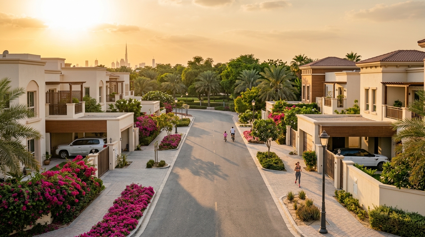 Rashidiya, a residential community in Dubai near Ignite School