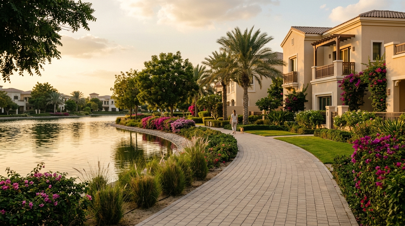 The Springs, a residential community in Dubai near JSS International School