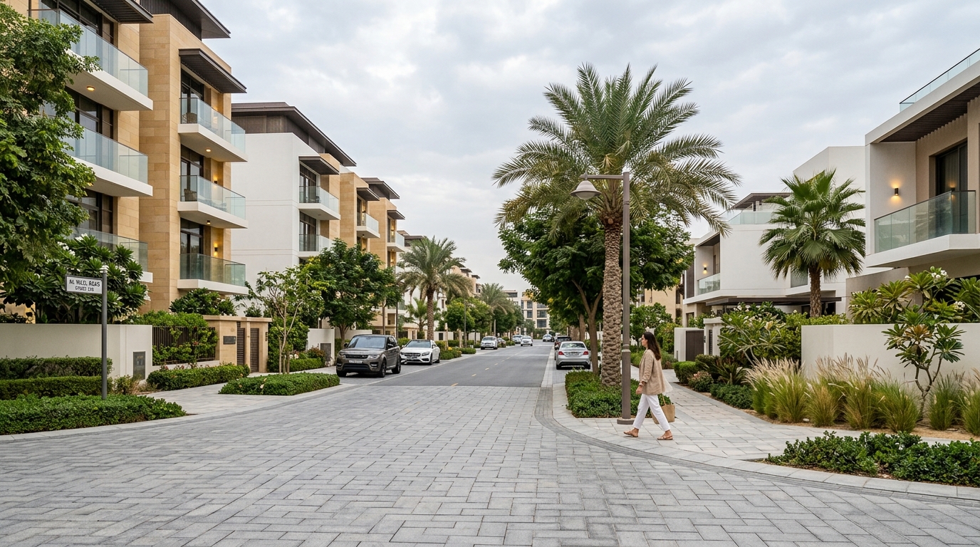 Al Barsha South, a residential community in Dubai near JSS International School