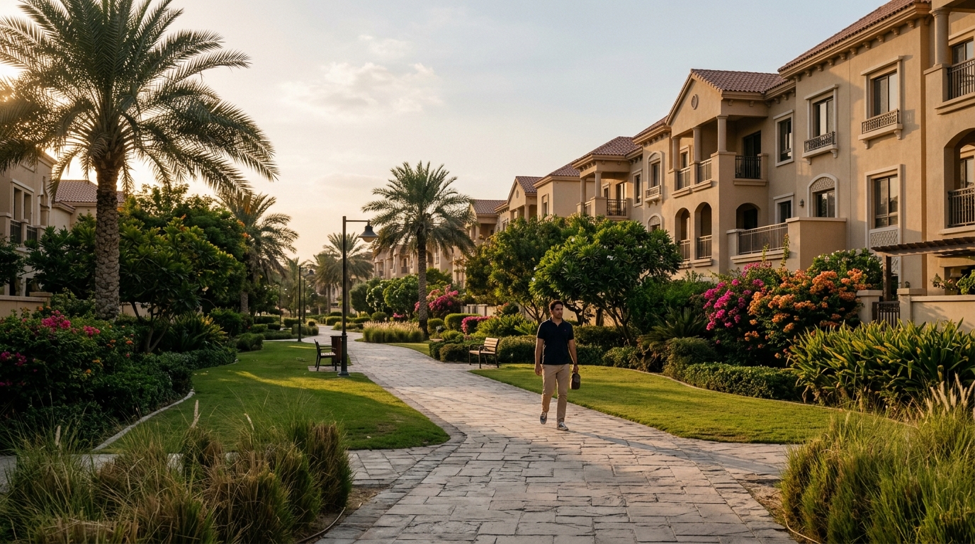 Motor City, a residential community in Dubai near JSS International School