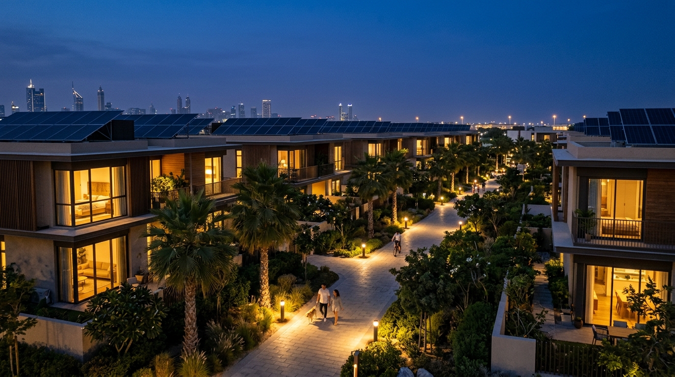 The Sustainable City, a residential community in Dubai near Ranches Primary School