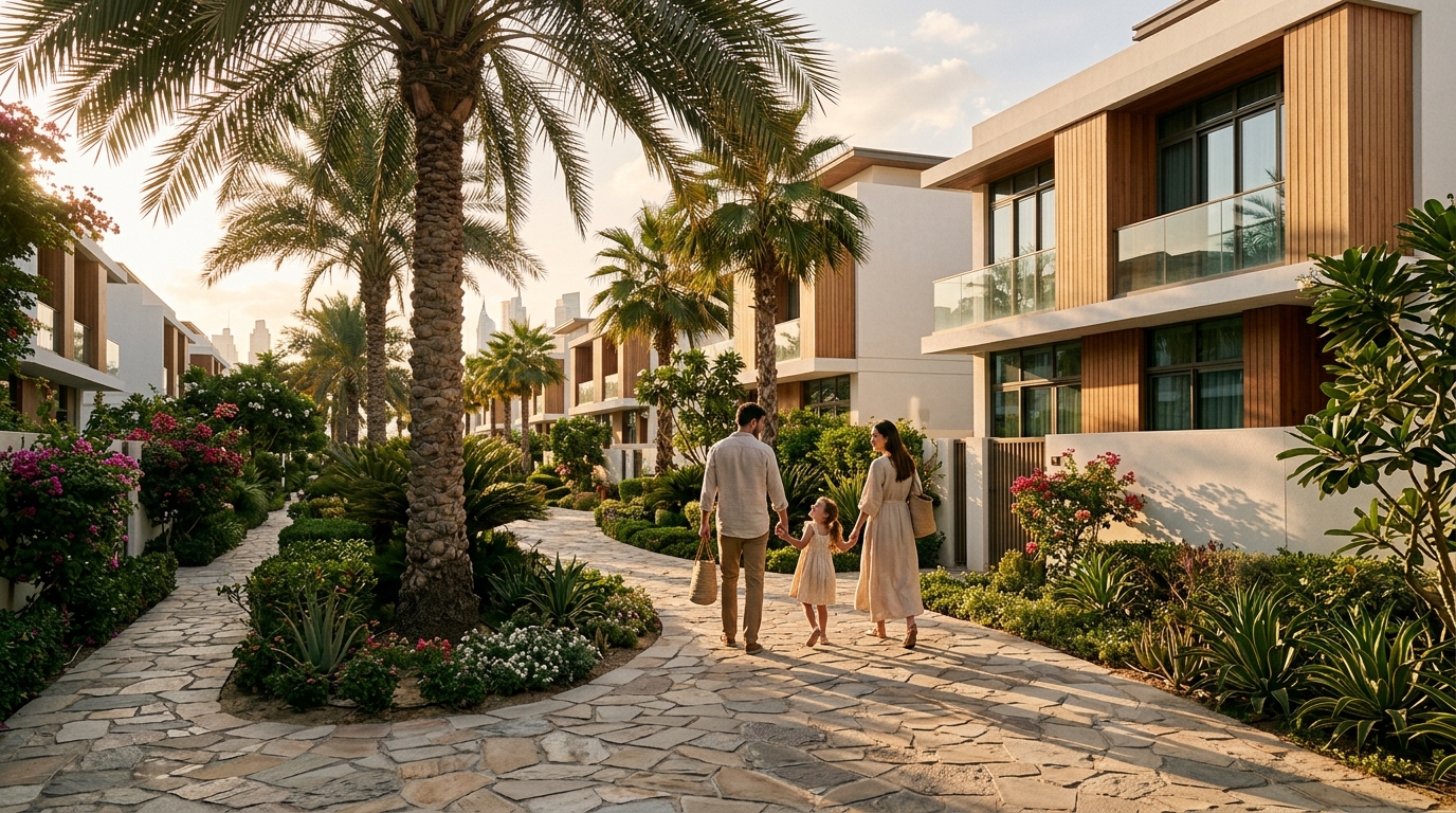 Tilal Al Ghaf, a residential community in Dubai near Ranches Primary School