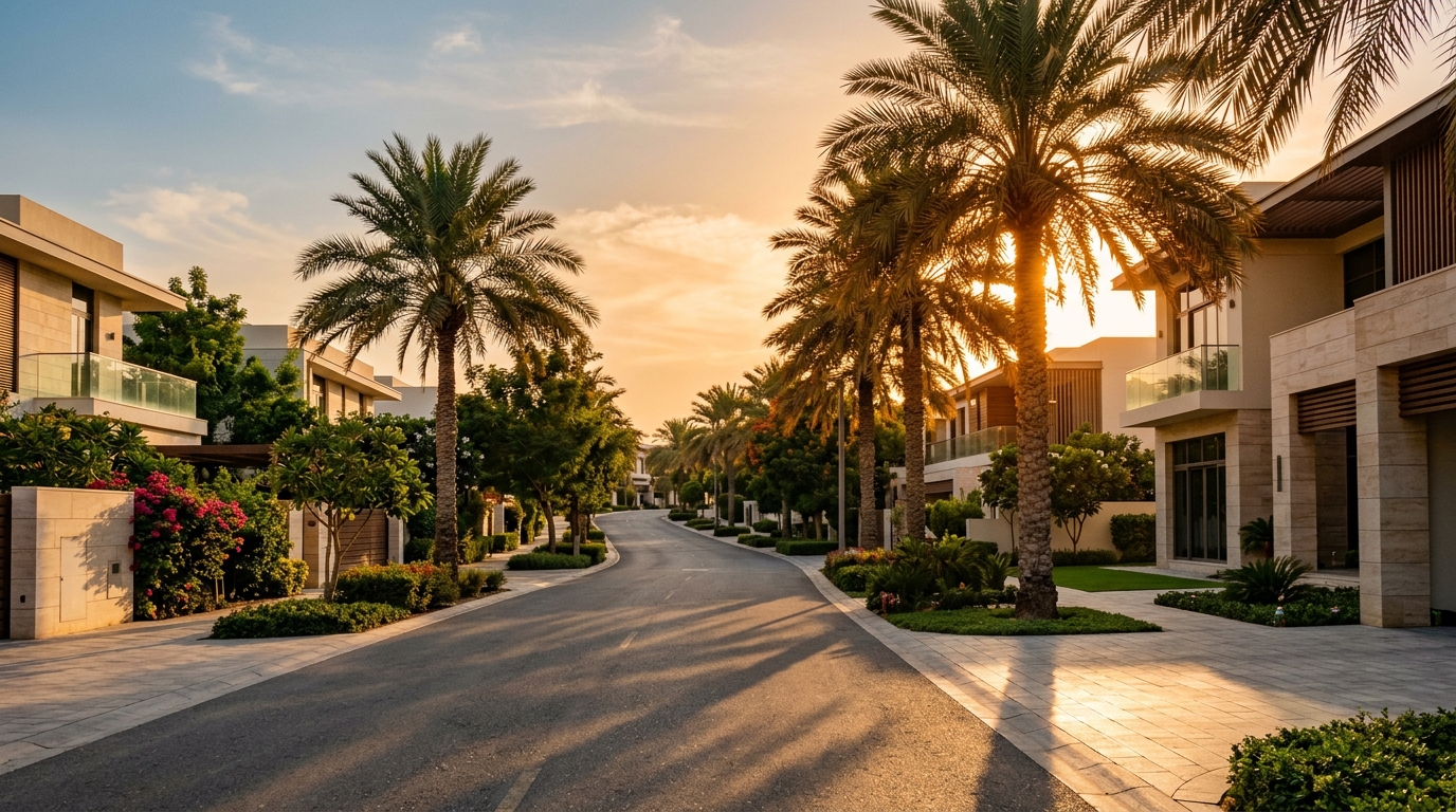 Al Barsha, a residential community in Dubai near Credence High School
