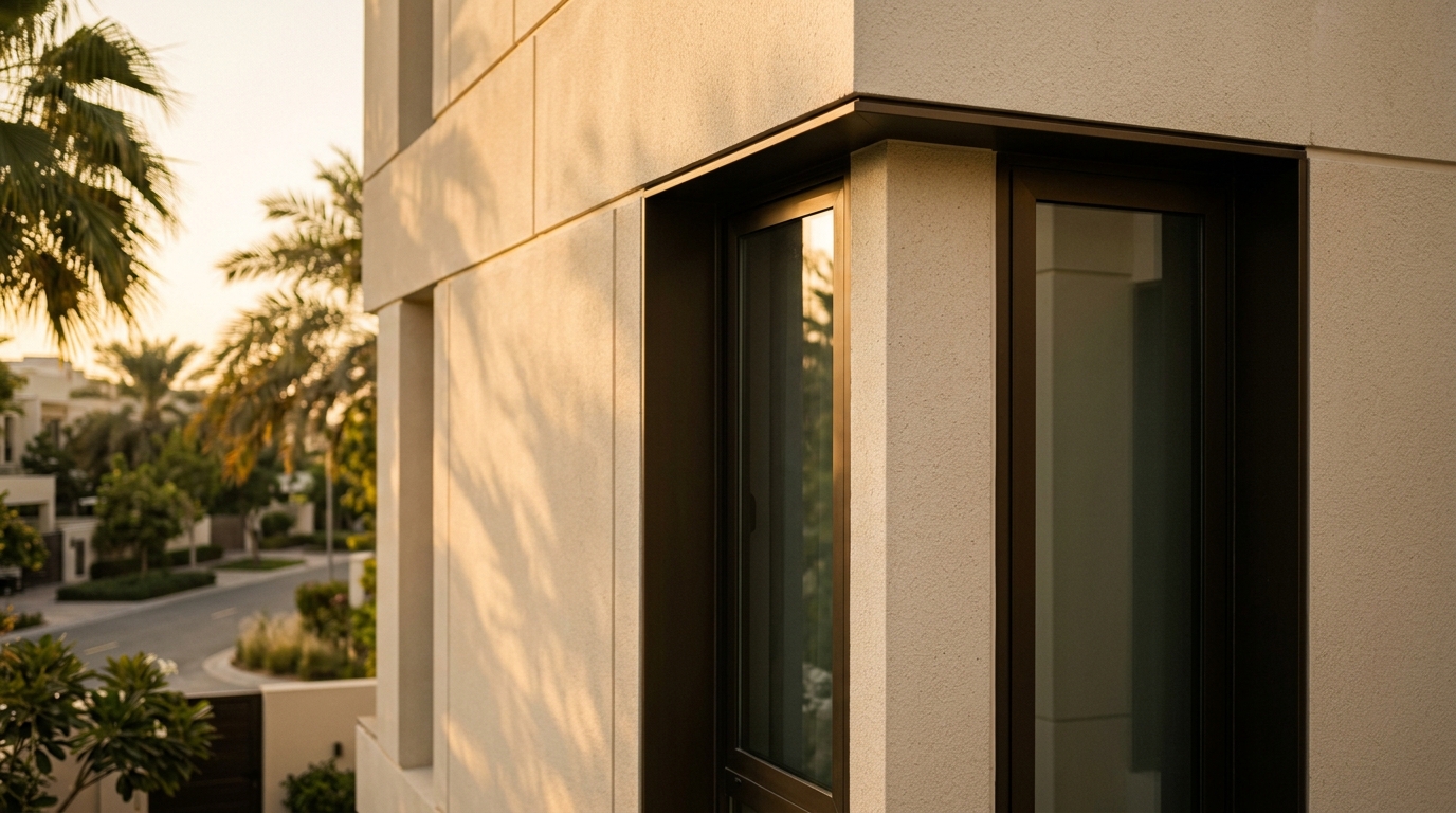 Family housing and residential neighbourhoods near Cedar School in Dubai