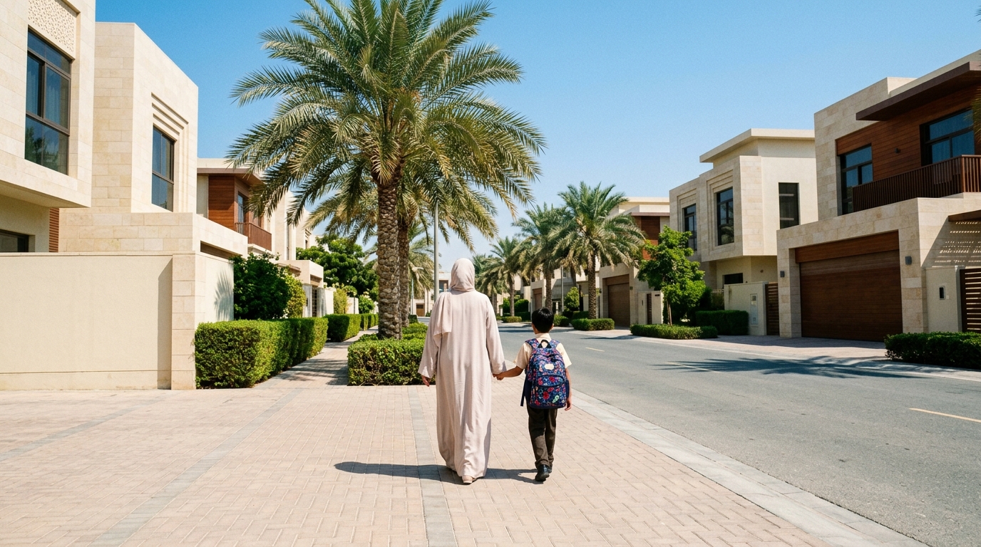 Al Warqa 2, a residential community in Dubai near Cedar School