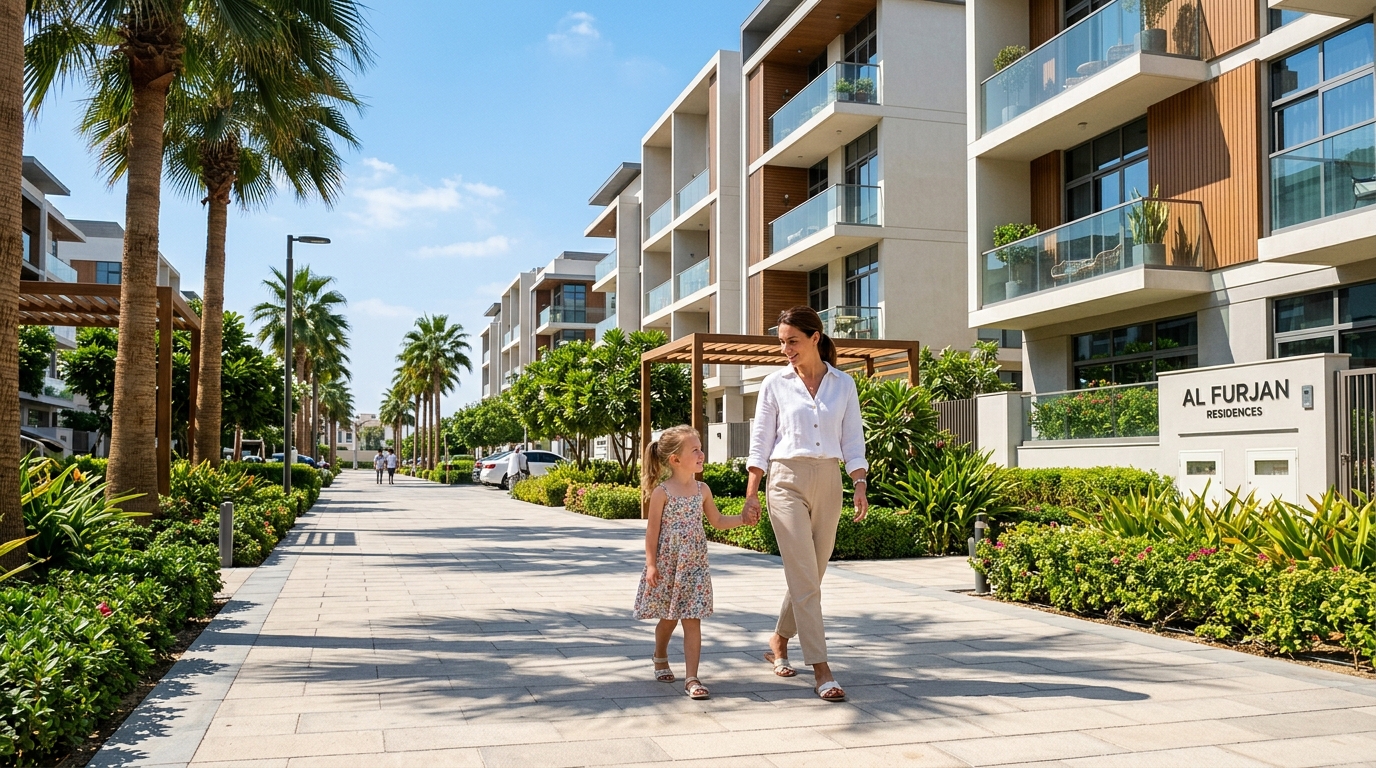Sobha Hartland, a residential community in Dubai near Clarion School