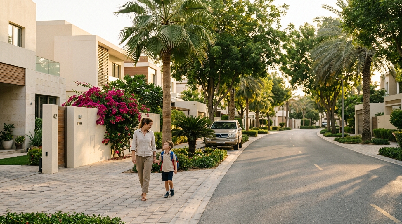 Al Rashidiya, a residential community in Dubai near Bright Learners Private School