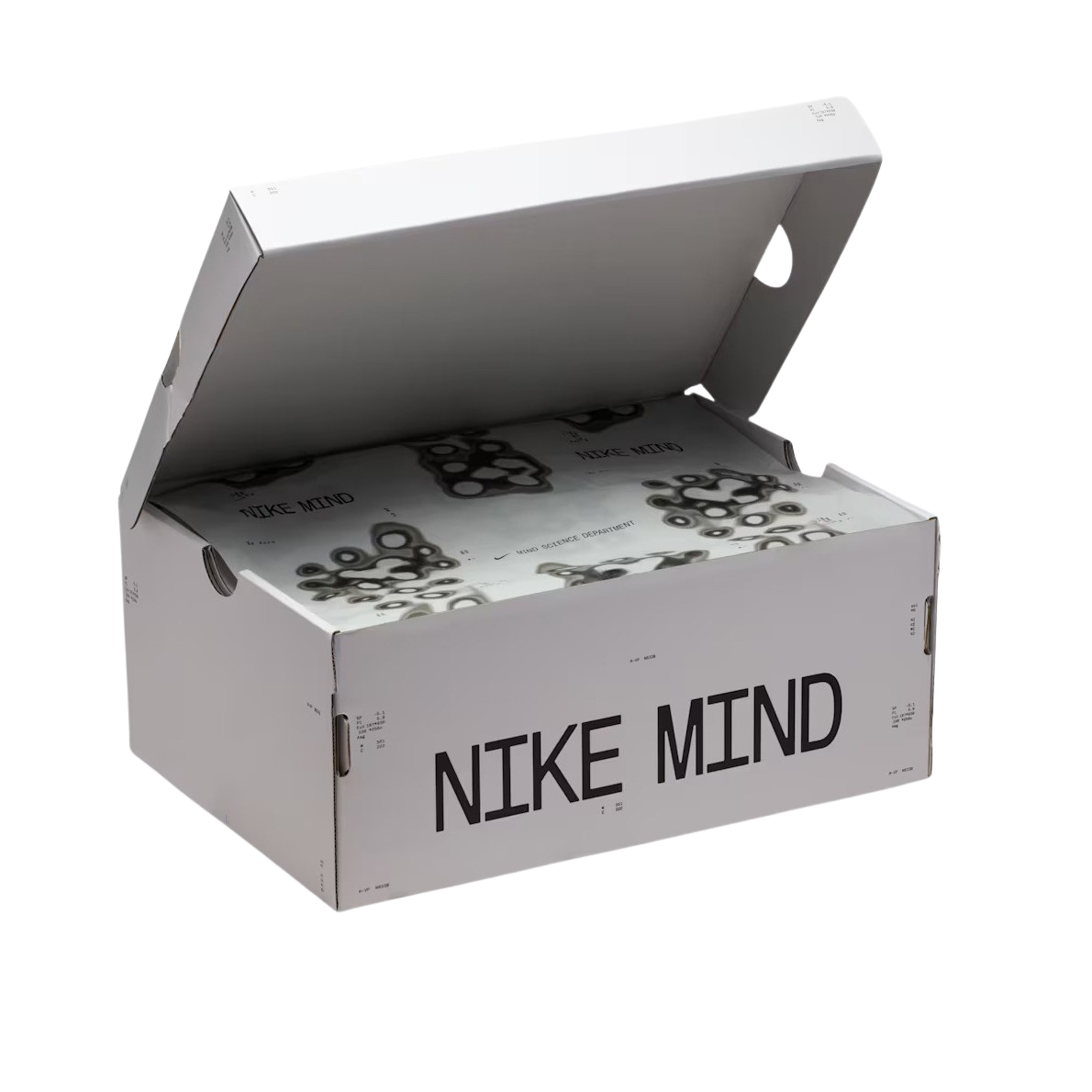 Nike Mind Science Department pregame mule grey orange