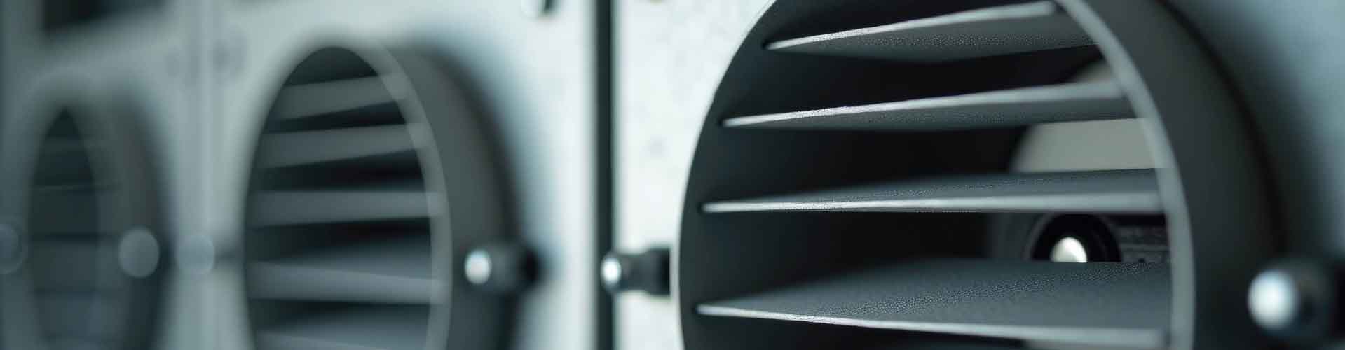Close up of a fire damper 