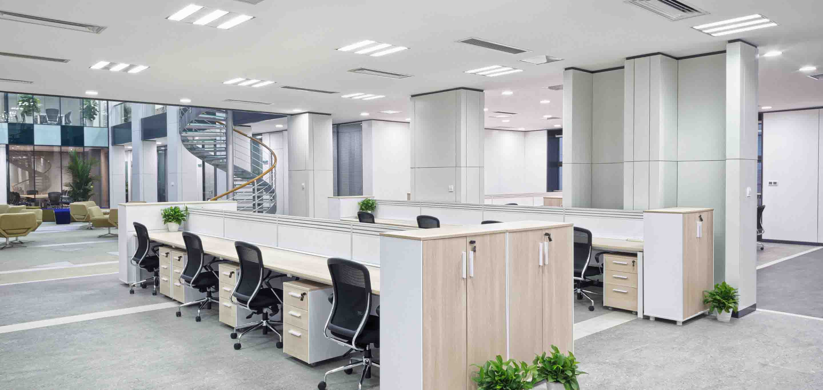 Large open plan office