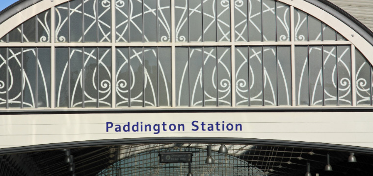 London Paddington train station