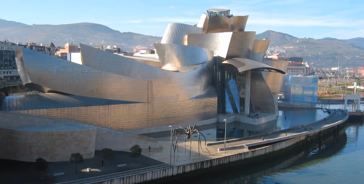 An Evening View of The Guggenheim Musuem, Bilbao