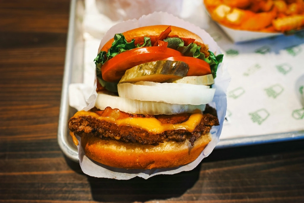 shake shack潮牌芝士汉堡