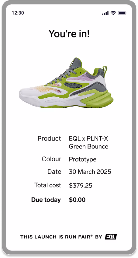 sneaker shop screen