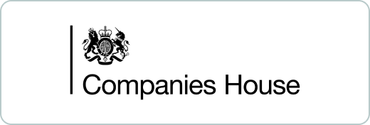 Companies House logo featuring the UK's royal coat of arms with a lion and unicorn.