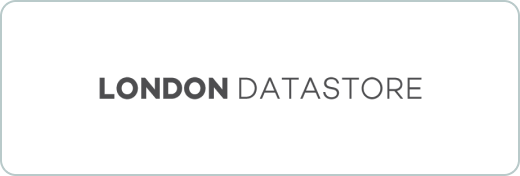 London DataStore logo with the word LONDON in bold and DATASTORE in regular font on a white background.