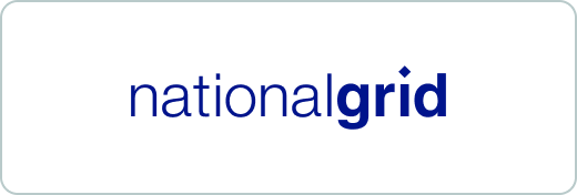 National Grid logo with 'national' in lowercase blue letters and 'grid' in bold blue letters.