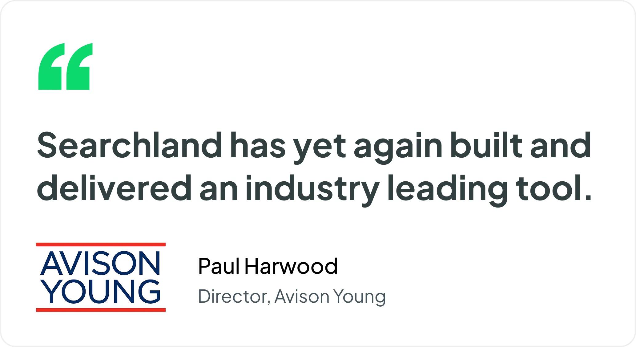 Avison young testimonial on planning committees