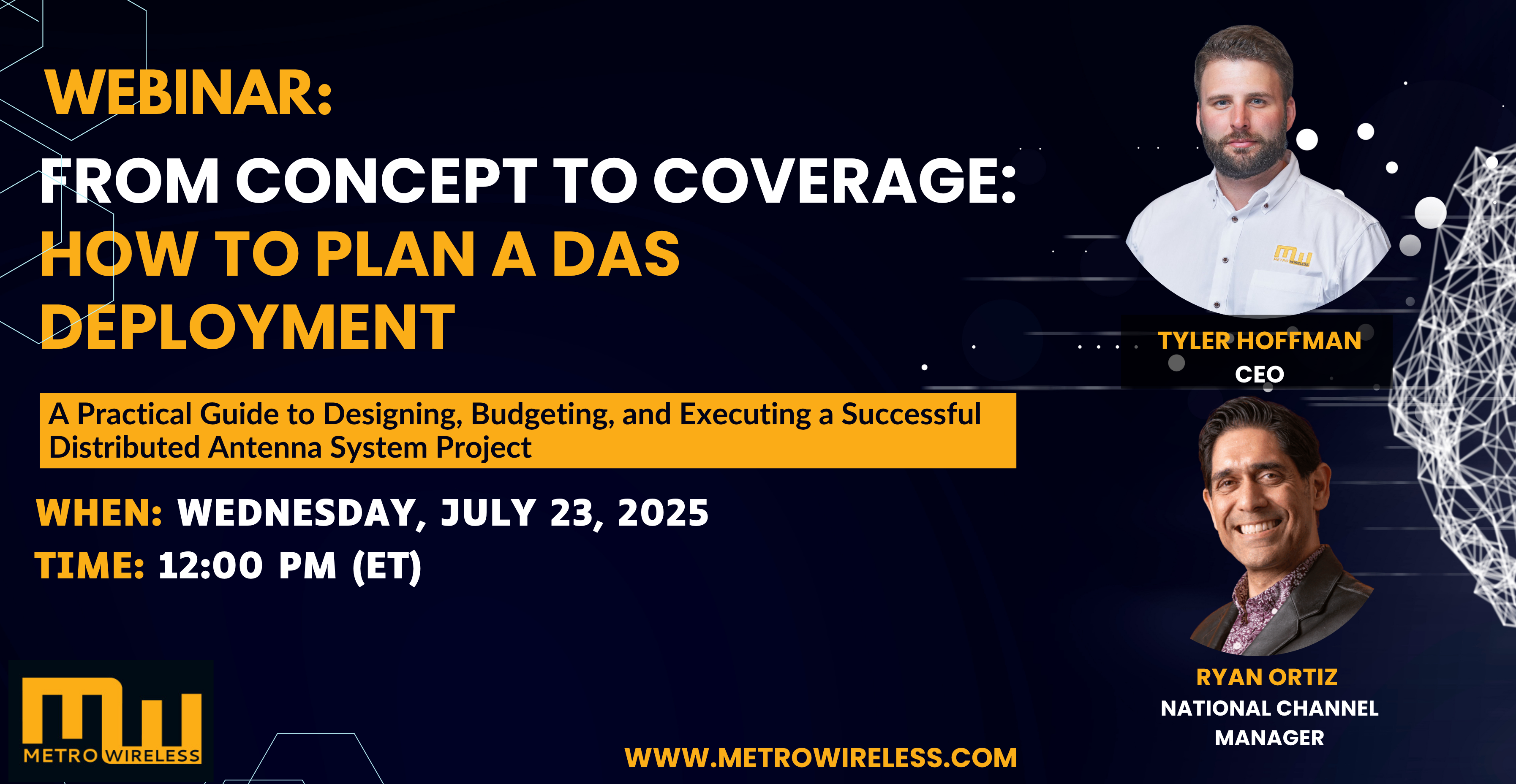 Webinar recap and transcription: from concept to coverage: How to plan a DAS deployment