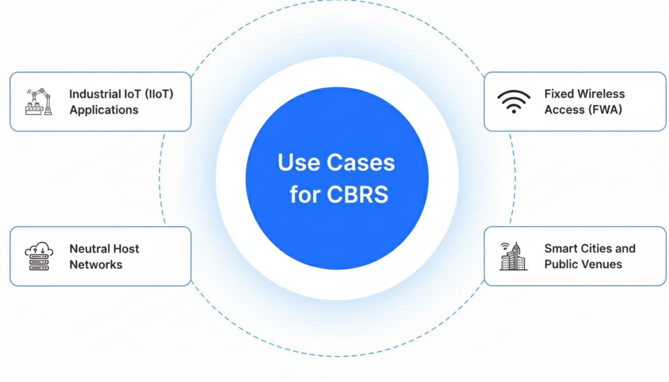 Use cases of CBRS