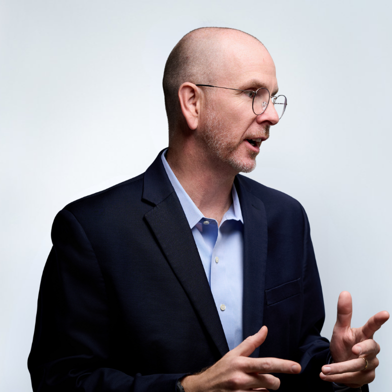 A portrait of Eric Schutt, Chief of Staff & Vice President Government Affairs.