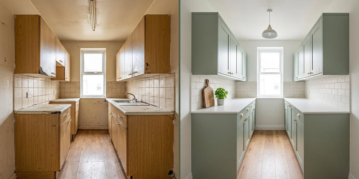 Kitchen Refresh ROI: £4k vs £14k